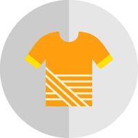 Shirt Flat Scale Icon Design vector