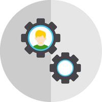 Draft Tools Flat Scale Icon Design vector