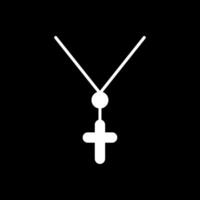 Anj Glyph Inverted Icon Design vector