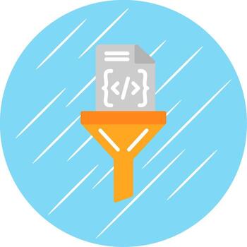 Tools And Utensils Flat Circle Icon Design vector