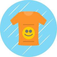 Clothing Flat Circle Icon Design vector