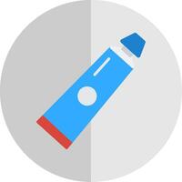 Tooth Paste Flat Scale Icon Design vector