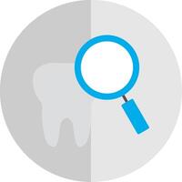 Tooth Flat Scale Icon Design vector