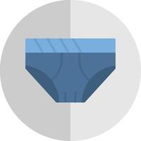 Underwear Flat Scale Icon Design vector