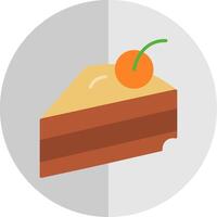 Pastry Flat Scale Icon Design vector