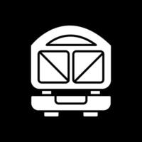 Sandwich Press Glyph Inverted Icon Design vector