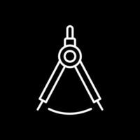 Dividers Line Inverted Icon Design vector