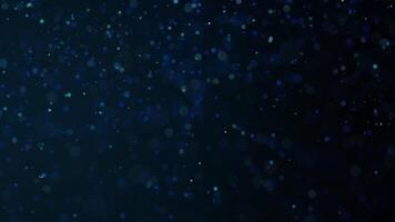 Particle Background blue, bokeh, particle motion, lens video