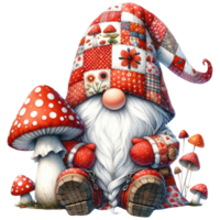 capricieux champignons gnome thème. png