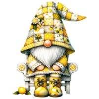 citron gnome thème illustration. png