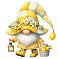 Lemon Gnome Theme Illustration. png