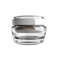 skin care cream bottle at transparent background png