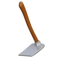 Farm Hoe 3d Illustration png