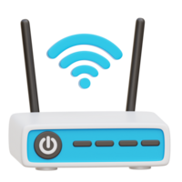 router 3d illustrazione png