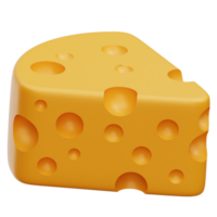 formaggio 3d illustrazione png