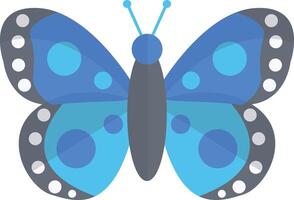 Adorable Butterfly Illustration with Cute Cartoon Style. with Beautiful Color Concept. vector