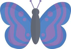 Adorable Butterfly Illustration with Cute Cartoon Style. with Beautiful Color Concept. vector