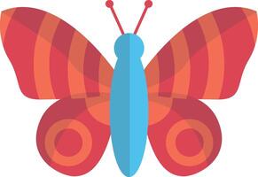 Adorable Butterfly Illustration with Cute Cartoon Style. with Beautiful Color Concept. vector