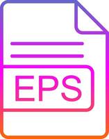 EPS File Format Line Circle Sticker Icon vector