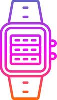 Server Line Circle Sticker Icon vector