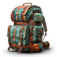 Versatile Large Backpack With Multiple Compartments and Straps photo