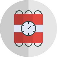C4 Flat Scale Icon Design vector