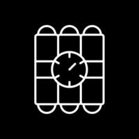 C4 Line Inverted Icon Design vector
