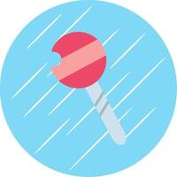 Lollipop Flat Circle Icon Design vector