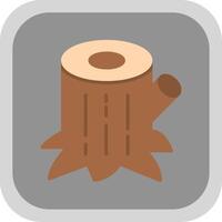 Trunk Flat round corner Icon Design vector