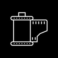 Cartridge Line Inverted Icon Design vector