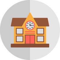 School Flat Scale Icon Design vector