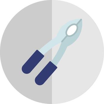 cascanueces plano escala icono diseño vector