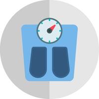 Scales Flat Scale Icon Design vector