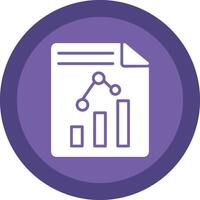 Paper Line Shadow Circle Icon Design vector