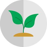 Basil Flat Scale Icon Design vector