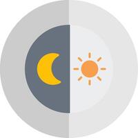 Day And Night free Flat Scale Icon Design vector