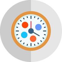 Watch Flat Scale Icon Design vector