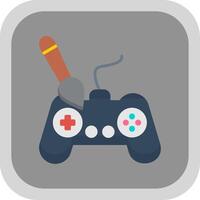 Controller Flat round corner Icon Design vector