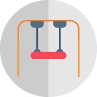 Swing Flat Scale Icon Design vector