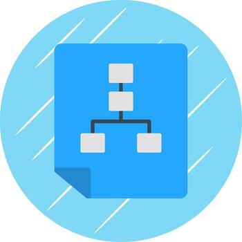 TimeLine Circle Multi Circle Flat Circle Icon Design vector