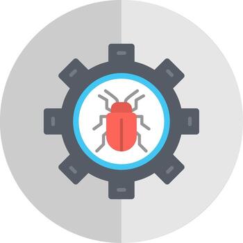 ajuste plano escala icono diseño vector