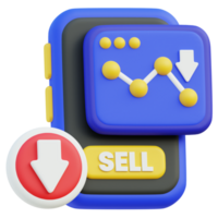 Sell 3d icon png