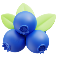 wild Blaubeere 3d Symbol png