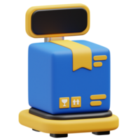 Package Weight Scale 3d icon png