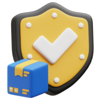 Package Protection 3d icon png