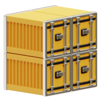 Container 3d icon png