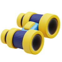 binocolo 3d icona png