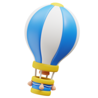 heet lucht ballon 3d icoon png