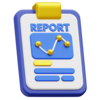 Report 3d icon png