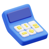 Calculator 3d icon png